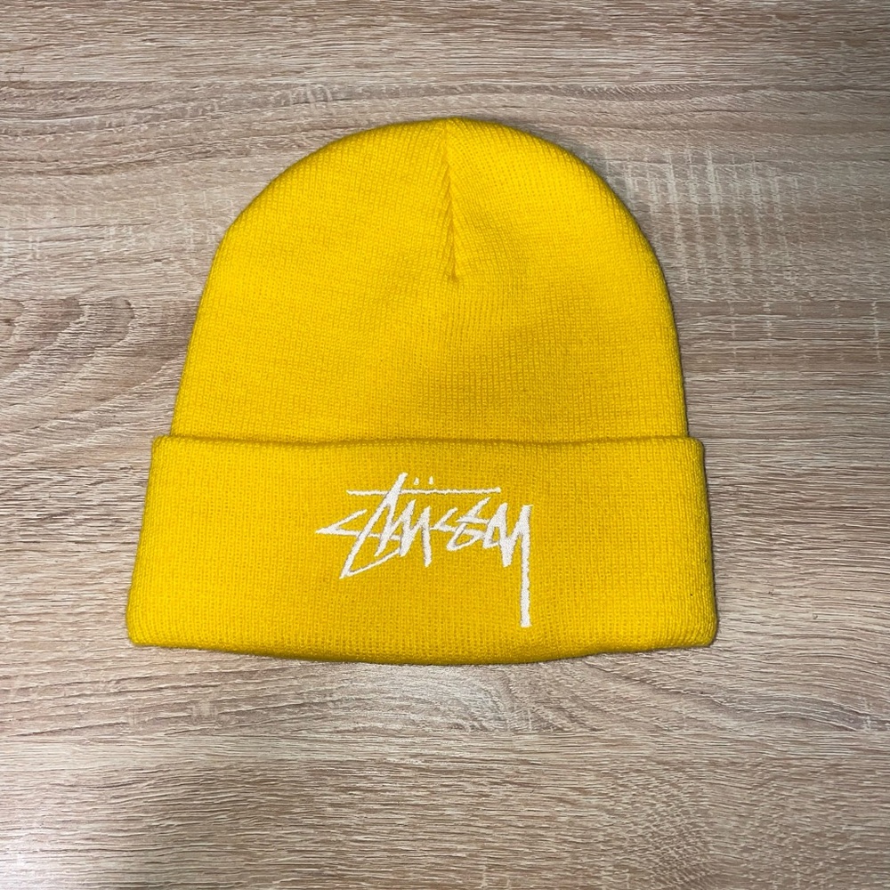 Stussy Big Stock Logo Beanie